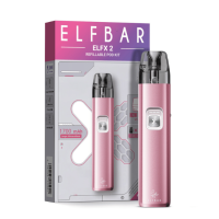 Elf Bar ELFX 2 - Refillable Kit - Berry Pink