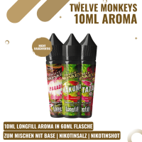 Twelve Monkeys Aroma 10ml - Alle Sorten
