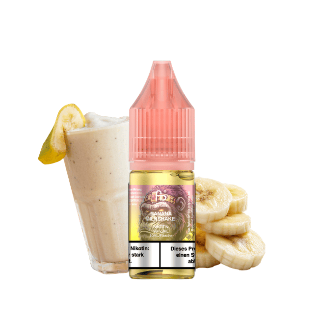 RandM Tornado Nicsalt Liquid 10ml - Banana Milkshake - 20mg Nikotin