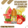 RandM Tornado Nicsalt Liquid 10ml - Strawberry Watermelon Lemonade - 10mg Nikotin