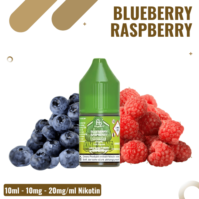 RandM Tornado Nicsalt Liquid 10ml - Blueberry Raspberry - 10mg/ml