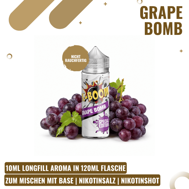 K-Boom Aroma 10ml - Grape Bomb