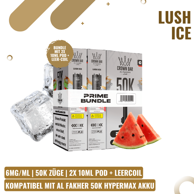 Al Fakher 50K HYPERMAX Prime Pod - Lush Ice