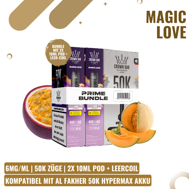 Al Fakher 50K HYPERMAX Prime Pod - Magic Love