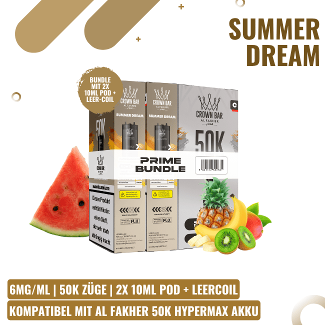 Al Fakher 50K HYPERMAX Prime Pod - Summer Dream