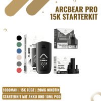 Arcbear Pro 15000 Starterkit - Alle Sorten