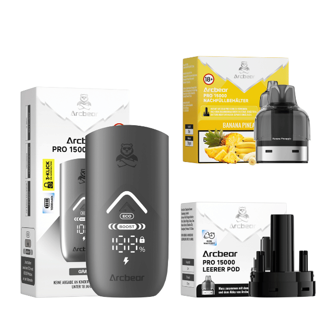 Arcbear Pro 15000 Starterkit - Banana Pineapple
