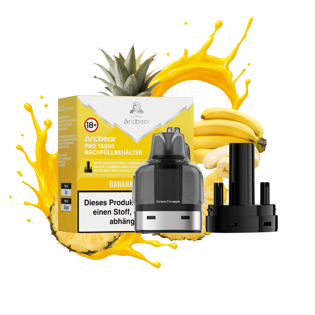 Arcbear Pro 15000 Pod 10ml - Banana Pineapple