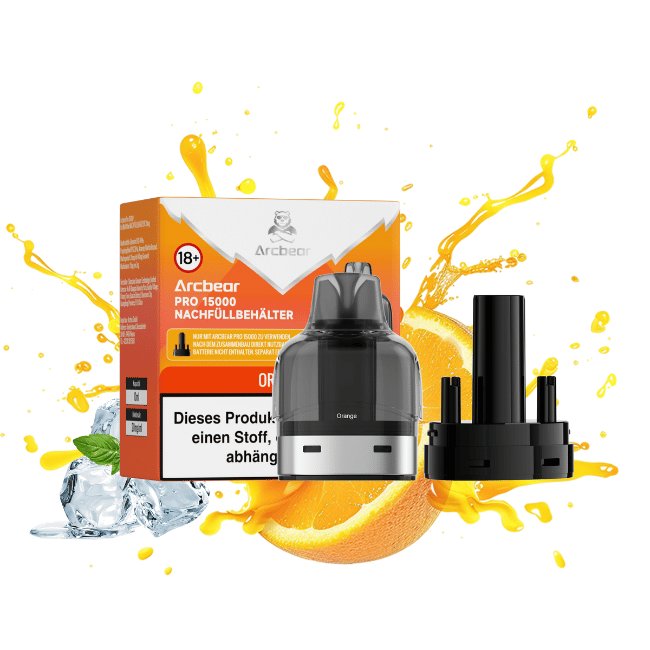 Arcbear Pro 15000 Pod 10ml - Orange