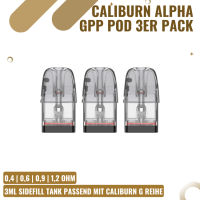 Uwell Caliburn - GGP Alpha POD - 3er Pack