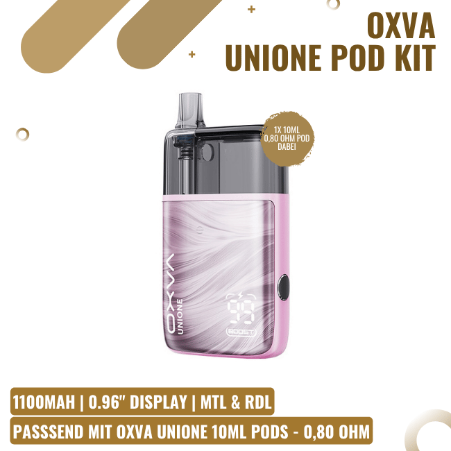 OXVA Unione - Pod Kit - Blossom Pink