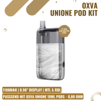 OXVA Unione - Pod Kit - Silver Gray