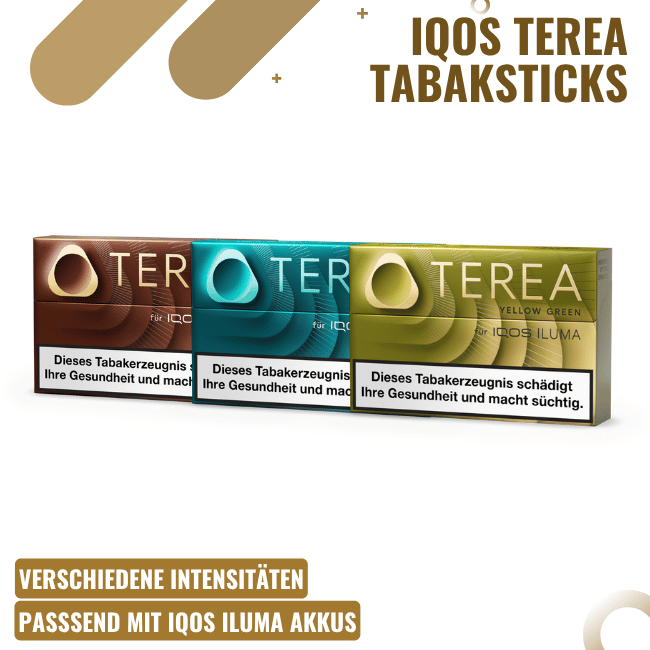 IQOS Terea Tabakstick - Alle Sorten