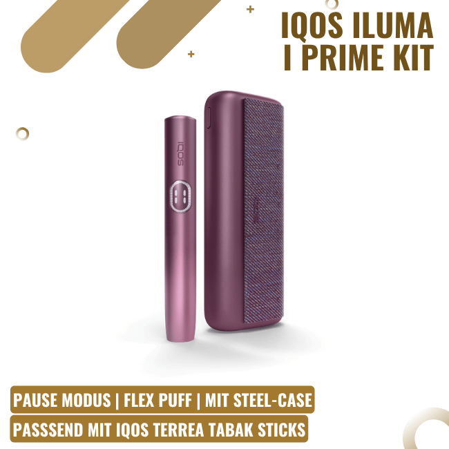 IQOS Iluma I Prime Kit - Garnet Red