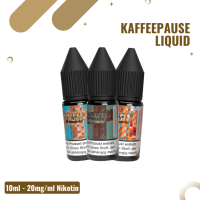 Kaffeepause Liquid 10ml - Alle Sorten