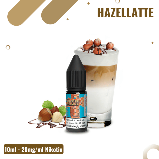 Kaffeepause Liquid 10ml - Hazellatte - 20mg Nikotin