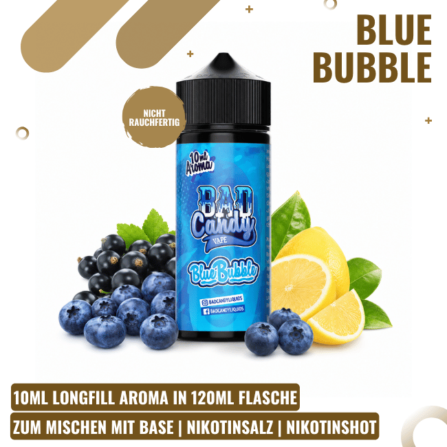 Bad Candy Longfill Aroma 10ml - Blue Bubble