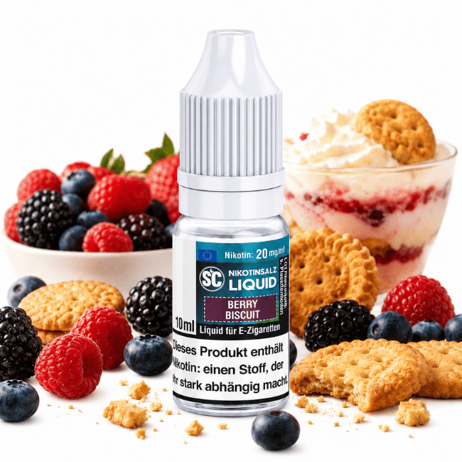 SC Liquid 10ml - Berry Biscuit - 10mg/ml
