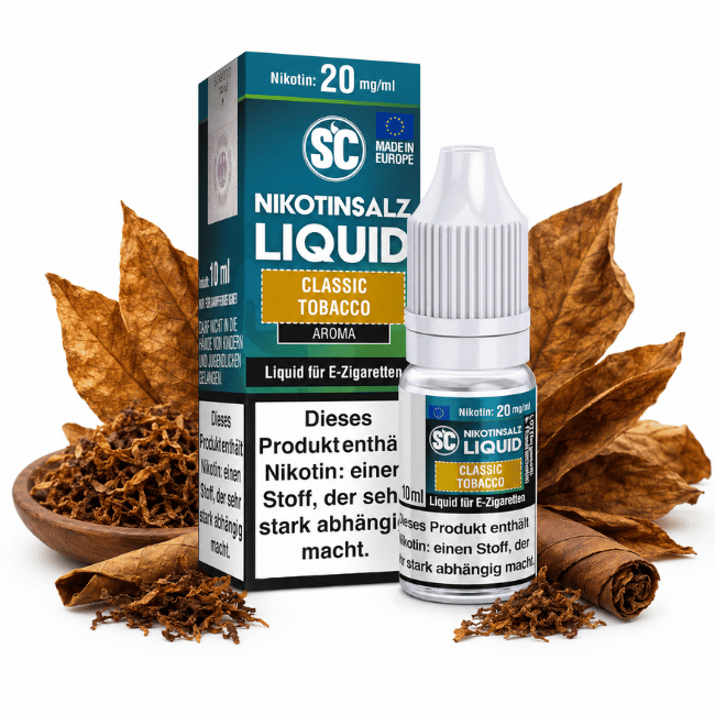 SC Liquid 10ml - Classic Tobacco - 10mg/ml