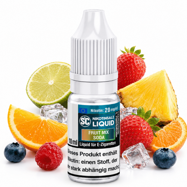 SC Liquid 10ml - Fruit Mix Soda - 20mg/ml