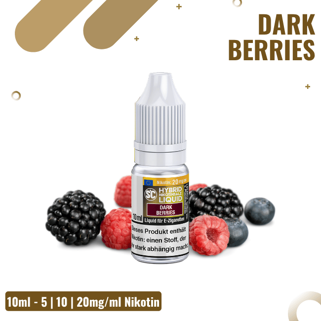 SC Hybrid NicSalt 10ml - Dark Berries - 10mg Nikotin