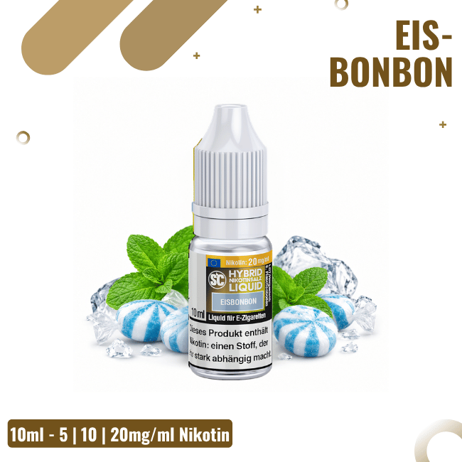 SC Hybrid NicSalt 10ml - Eisbonbon - 10mg Nikotin