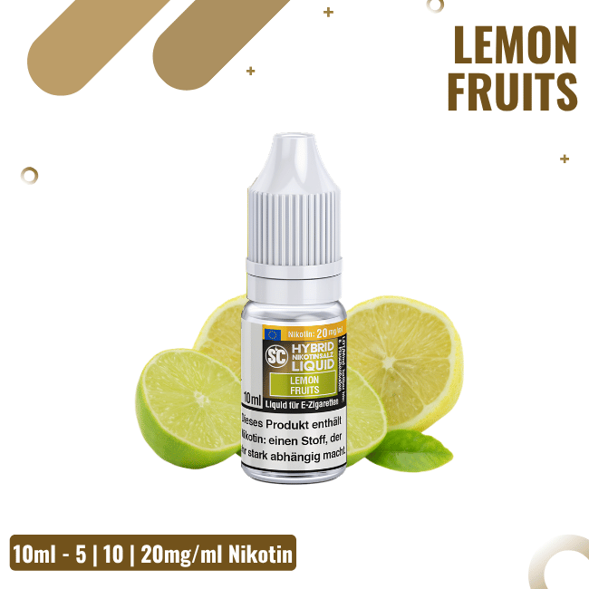 SC Hybrid NicSalt 10ml - Lemon Fruits - 5mg Nikotin