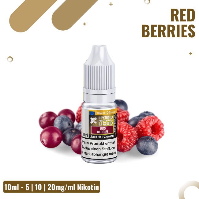 SC Hybrid NicSalt 10ml - Red Berries - 5mg Nikotin
