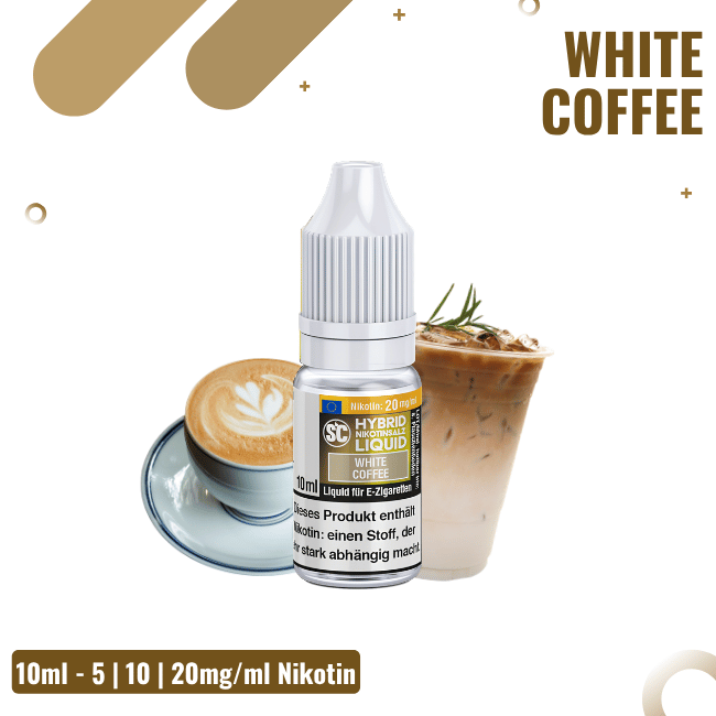 SC Hybrid NicSalt 10ml - White Coffee - 10mg Nikotin