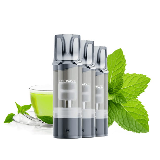 Icewave Pod - Green Tea Mint - 3er Pack