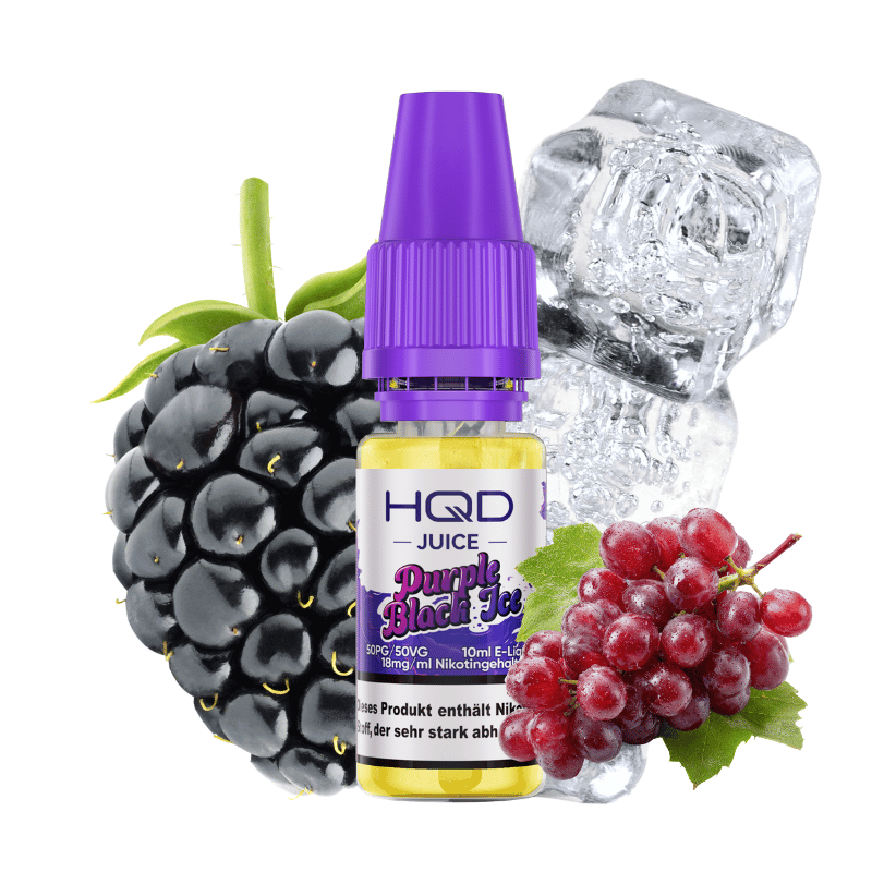 HQD Juice - Purple Black Ice - 18mg/ml Nikotin - Liquid