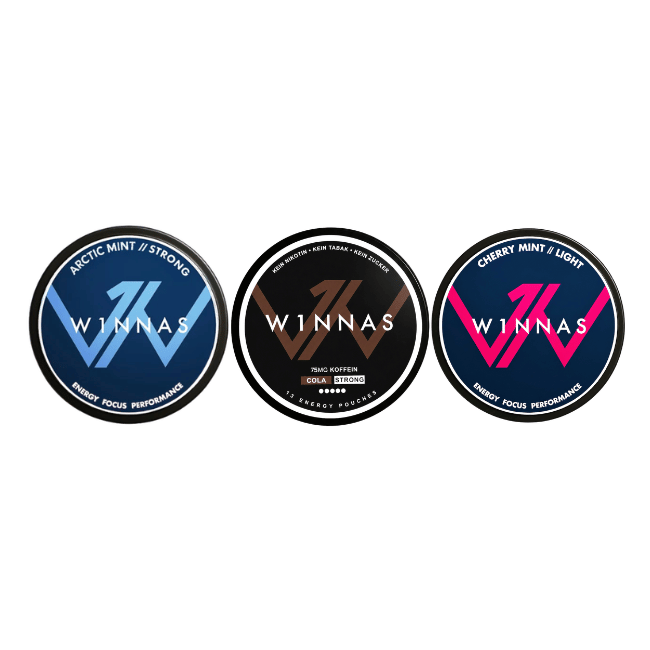 W1NNAS Energy Pouches - Alle Sorten