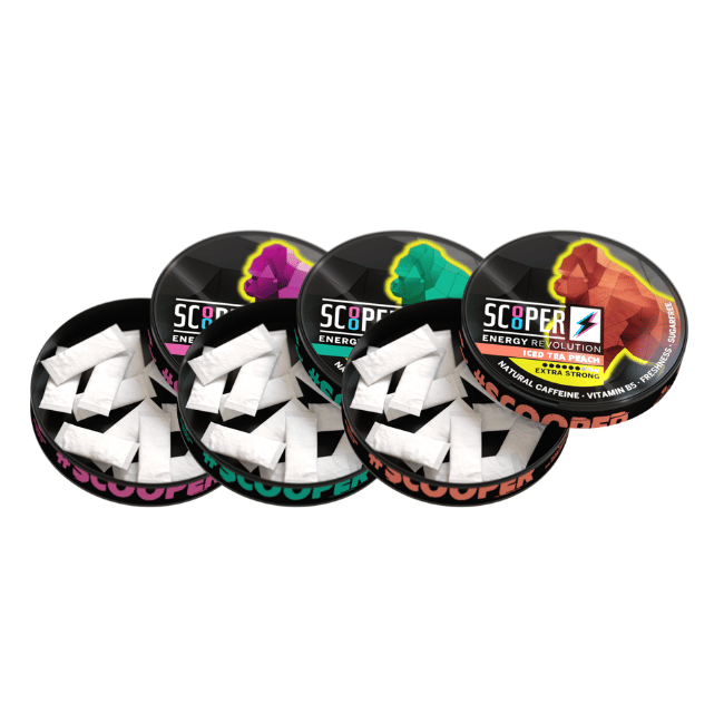 Scooper Energy Pouches - Extra Strong - Alle Sorten