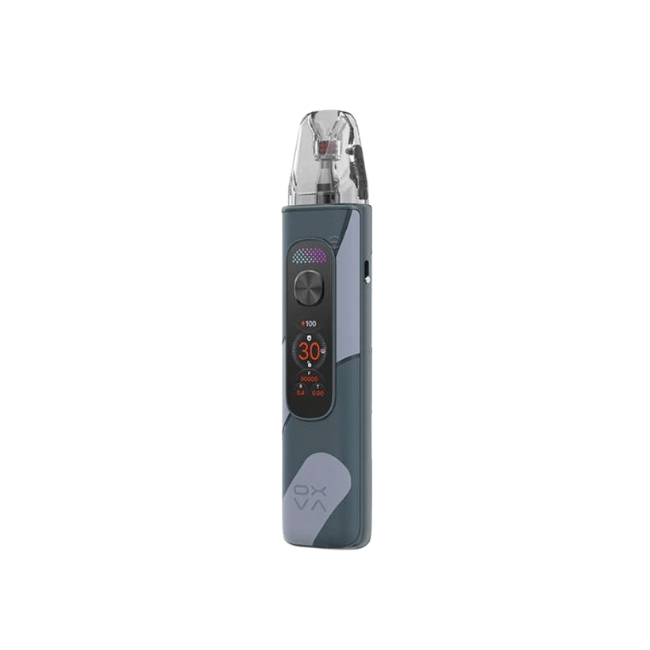 OXVA Xlim Pro 4 - Pod Kit - Glacier Grey Leather