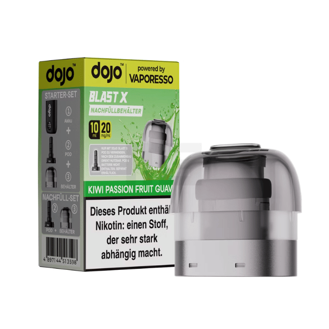 Vaporesso Dojo Blast X Pod - Kiwi Passion Fruit Guava