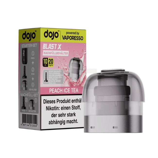 Vaporesso Dojo Blast X Pod - Peach Ice Tea