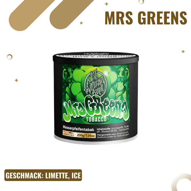 187 Strassenbande 200g - Mrs. Greens - Shisha Tabak