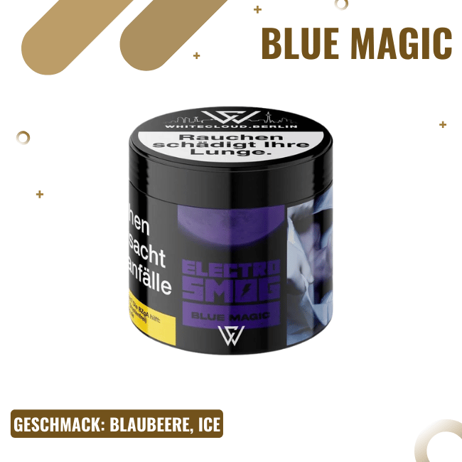 Electro Smog 200g - Blue Magic - Shisha Tabak