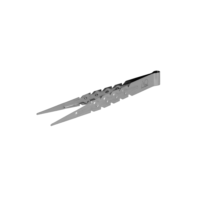 AO Kohlezange Edelstahl 22cm