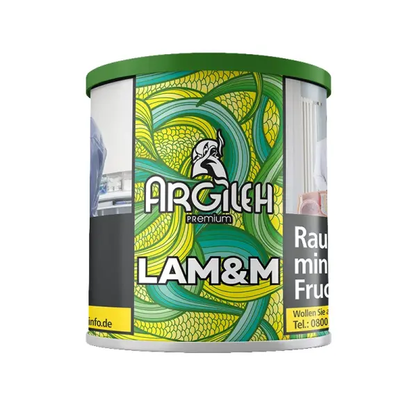 Argileh Tobacco 200g - Lam & M - Shisha Tabak