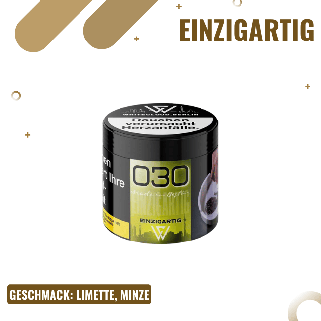 030 - Einzigartig 180g - Shisha Tabak