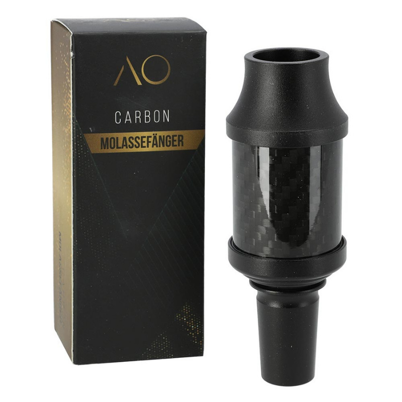 AO Carbon Molassefänger 18/8 - Schwarz