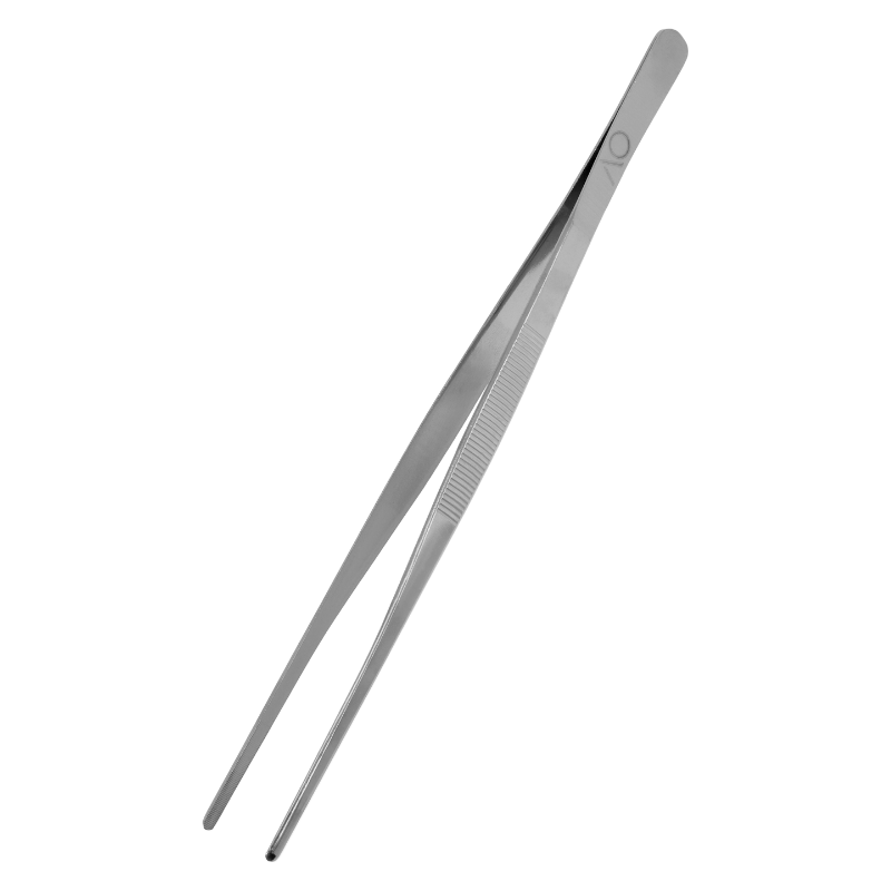 AO Kohlepinzette 30cm - Edelstahl