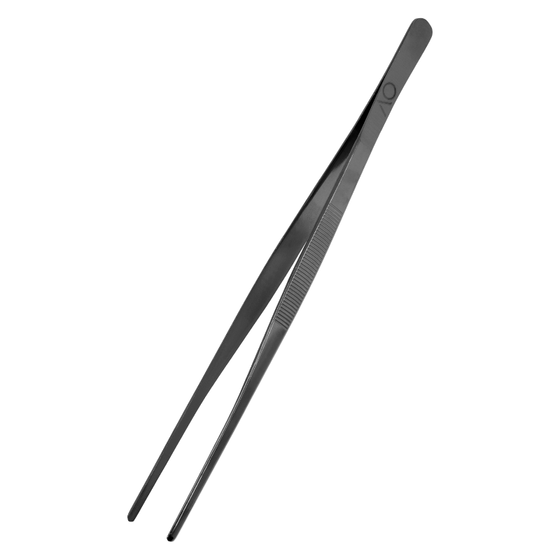AO Kohlepinzette 30cm - Gun Metal