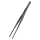 AO Kohlepinzette 30cm - Gun Metal