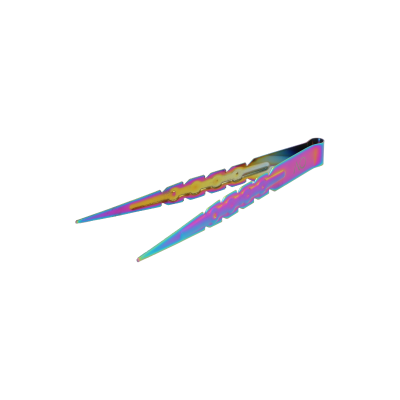 AO Kohlezange Edelstahl 22cm - Rainbow
