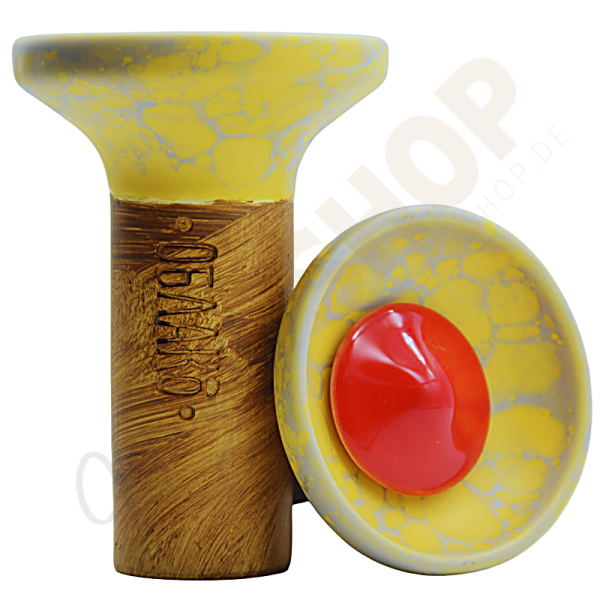 Oblako Phunnel Flow - Red on Yellow-Grey Marble