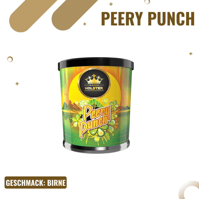 Holster 200g - Peery Punch - Shisha Tabak