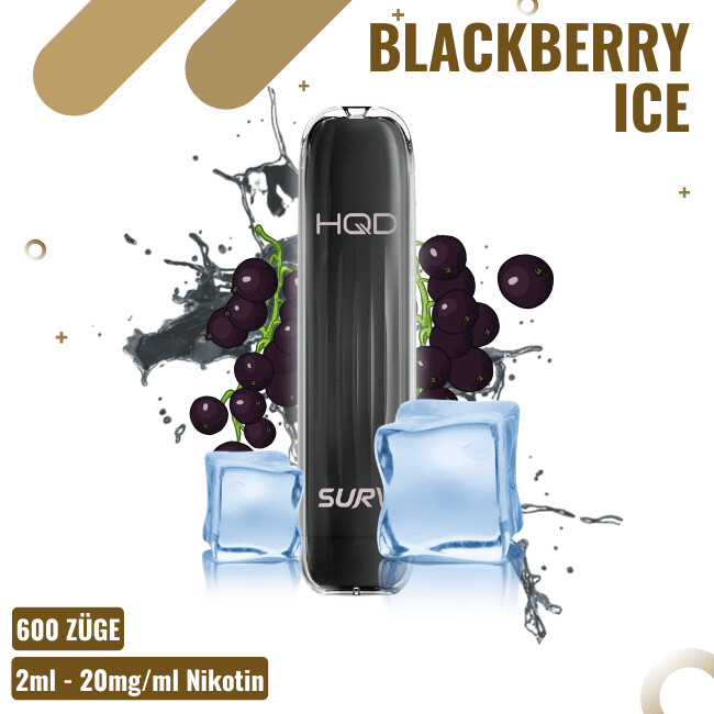 HQD SURV 600 - Blackberry Ice