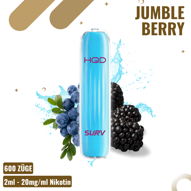HQD SURV - Jumble Berry - 18mg/ml